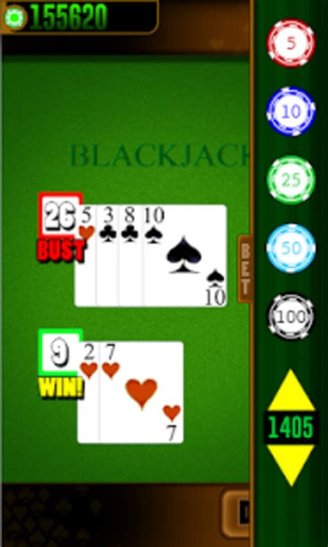 mobil PDA için blackjack şeridi